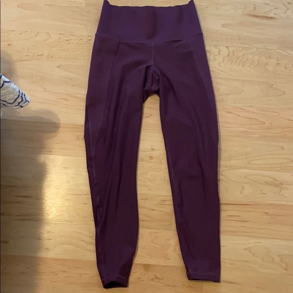 purple leggings